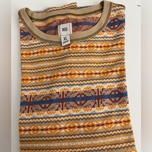 BDG Aztec Southwest Long Sleeve Top XL
